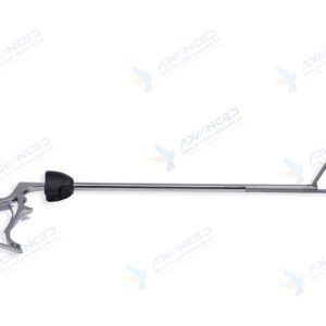 Laparoscopic clip applicator with single jaw for secure vessel and duct ligation during minimally invasive surgery