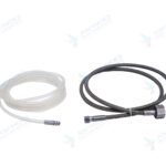 Medical tubing set for CO₂ insufflator with gas supply hose and patient tubing for laparoscopic surgery