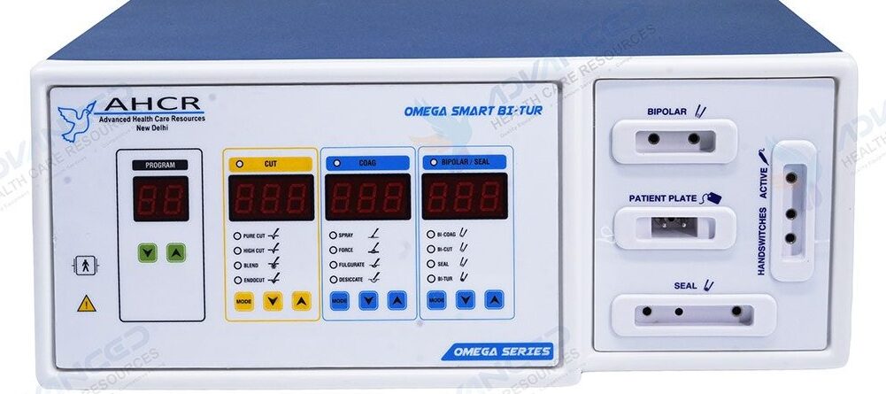 Electrosurgical unit for urology procedures with bipolar and monopolar modes