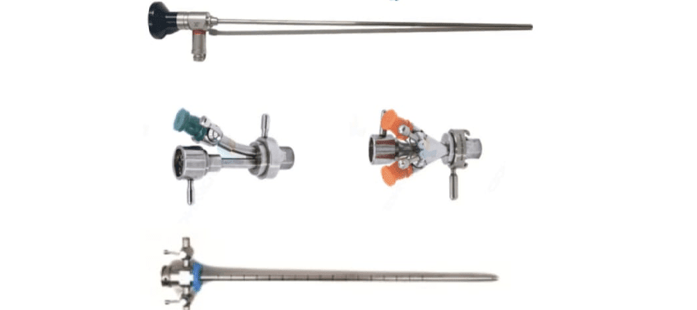 Cystoscopy complete set with reusable flexible cystoscope instruments by AHCR