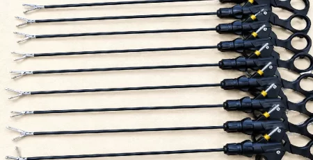 Laparoscopic surgical instruments including graspers and forceps used in minimally invasive surgery