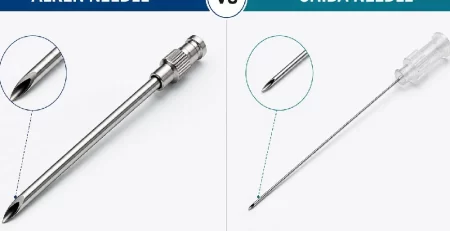 Alken Needle vs Chiba Needle comparison for PCNL and percutaneous renal access procedures